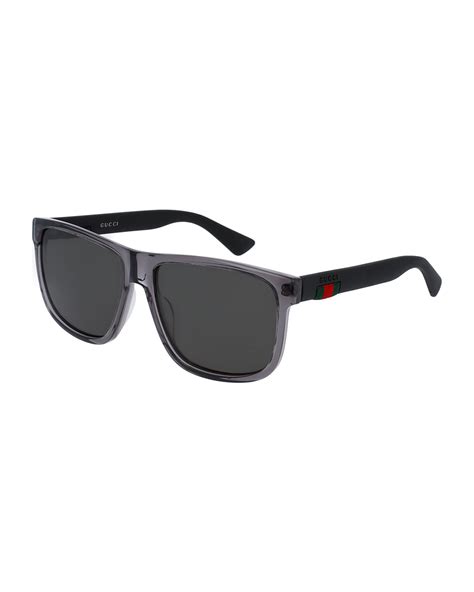 gucci square-frame acetate sunglasses|are Gucci sunglasses polarized.